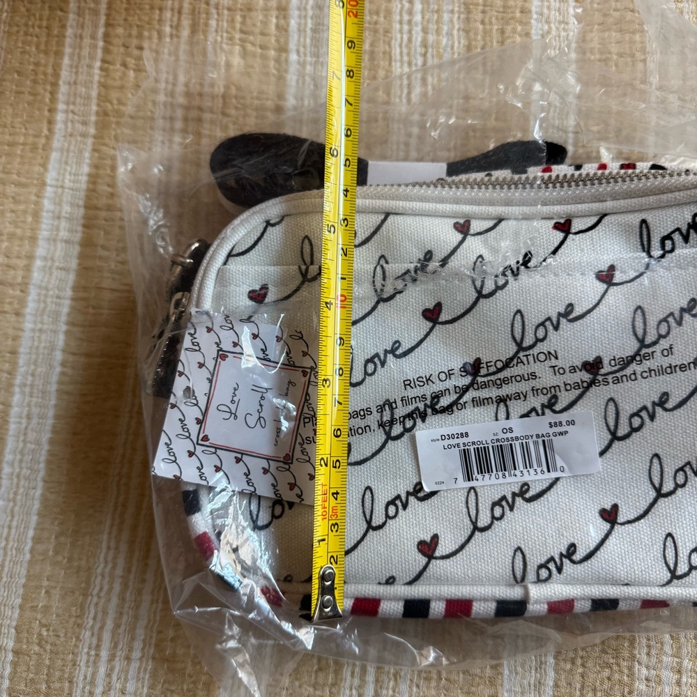 NWT - 5 BRIGHTON LOVE COLLECTION - BACKPACK, 3 CROSSBODY BAGS & UMBRELLA - Picture 9 of 16